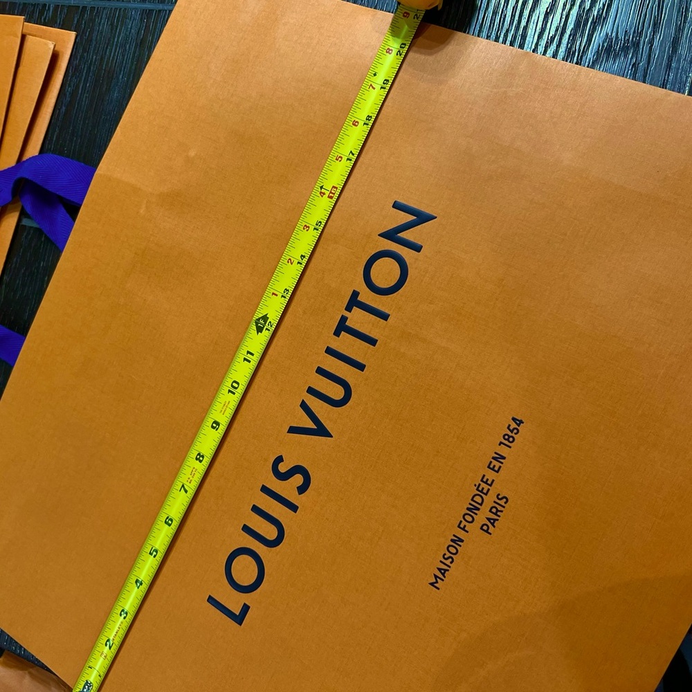 XLarge Louis Vuitton shopping / gift bag
